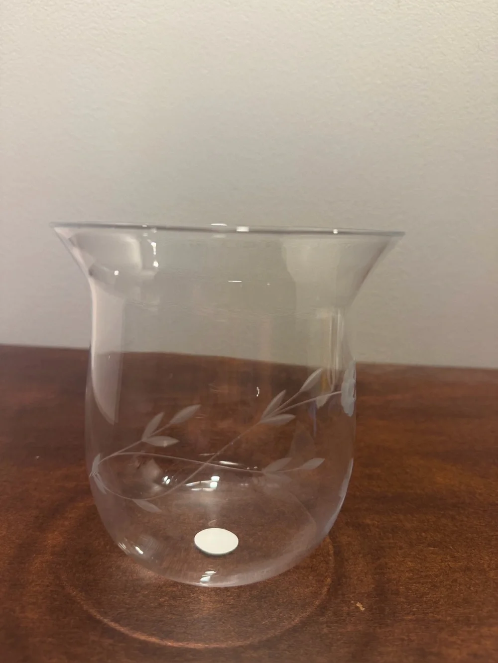 Princess House Crystal Candleholder, item # 5351B REPLACEMENT ONLY.